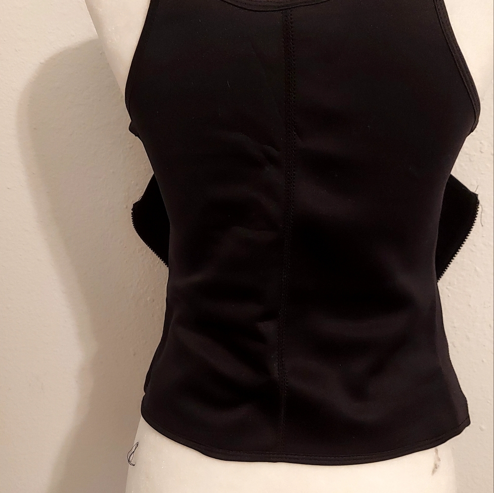Black Sleeveless Women's Top